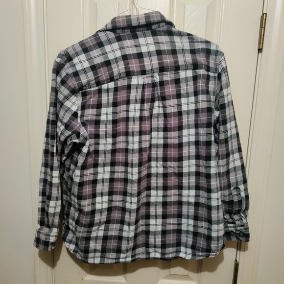 Anchorage Expedition Brand L Mens Flannel Shirt L/S Cotton Plaid GUC - Picture 2 of 5